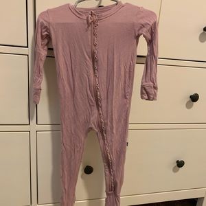 Kickee Pants ruffle sleeper